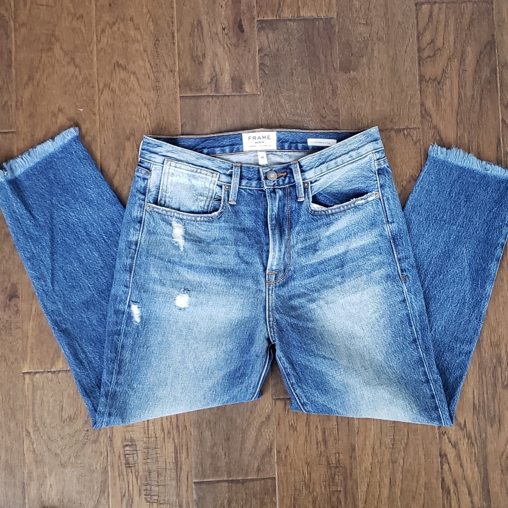 Women's Frame Le Stevie Crop Denim